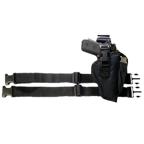 BD RIGHT HAND BLK TACTICAL LEG HOLSTER - Cases & Holsters